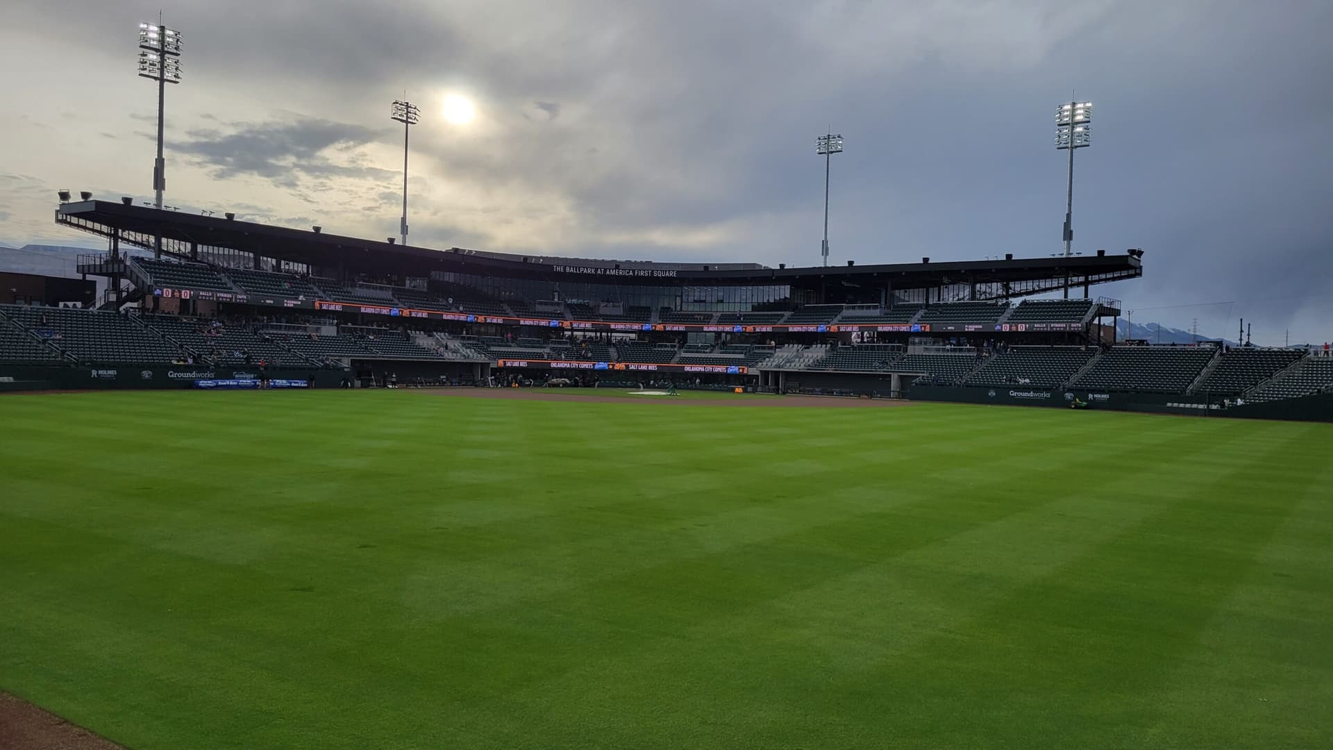 The Ballpark at America First Square stadium